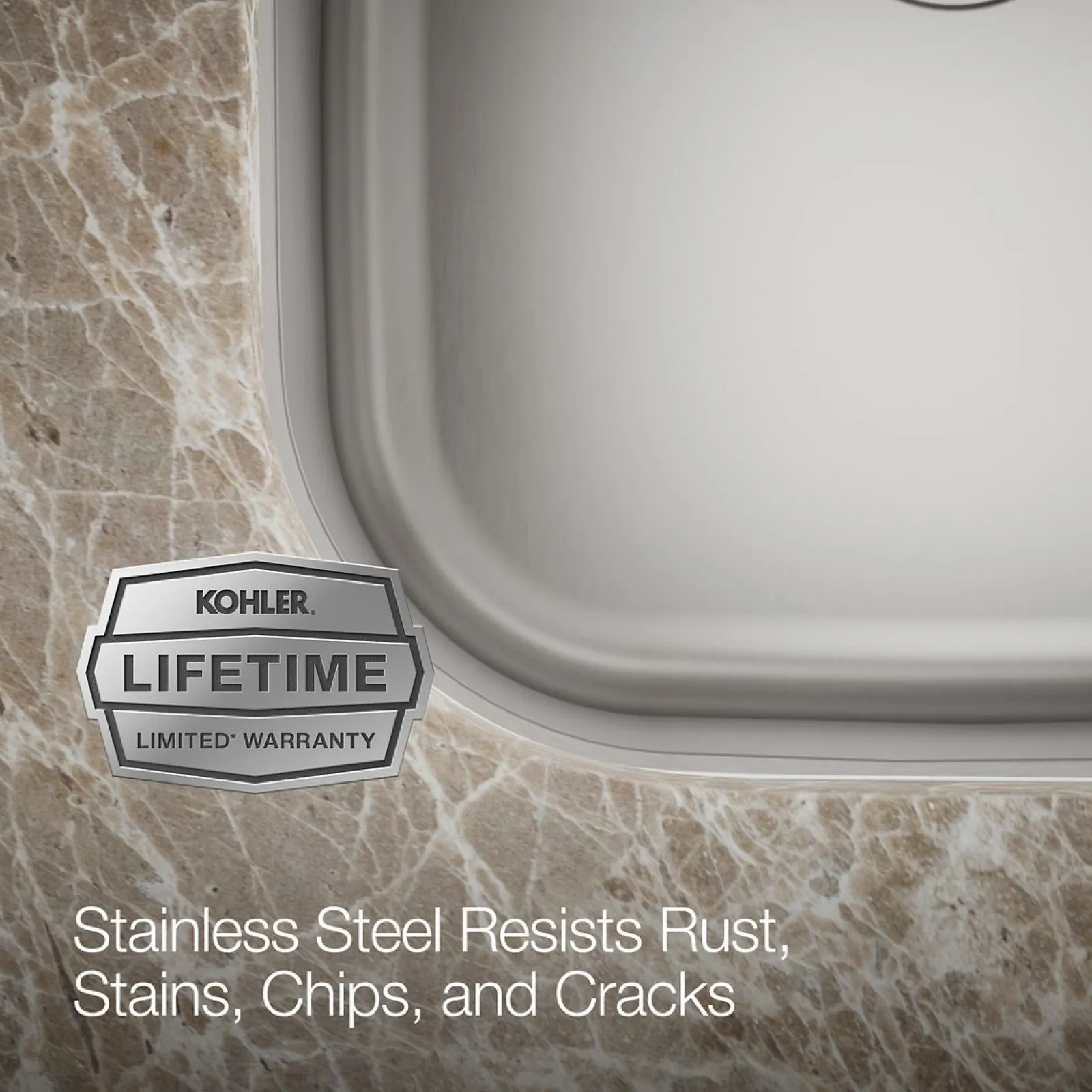 35-1/4 undermount double-bowl kitchen sink^Kohler Outlet
