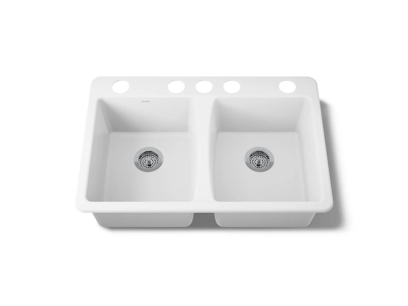 33" undermount double-bowl kitchen sink^Kohler Sale