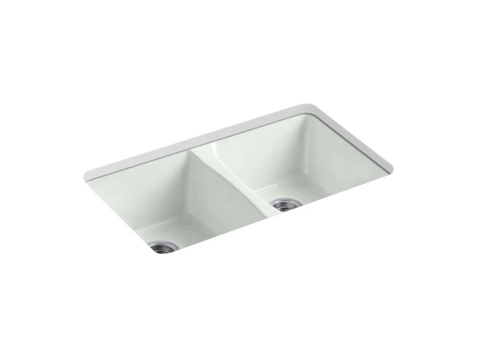 33" undermount double-bowl kitchen sink^Kohler Sale