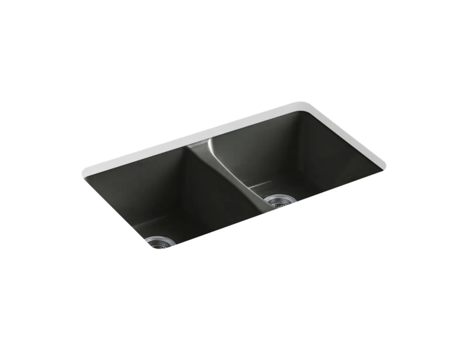 33" undermount double-bowl kitchen sink^Kohler Sale