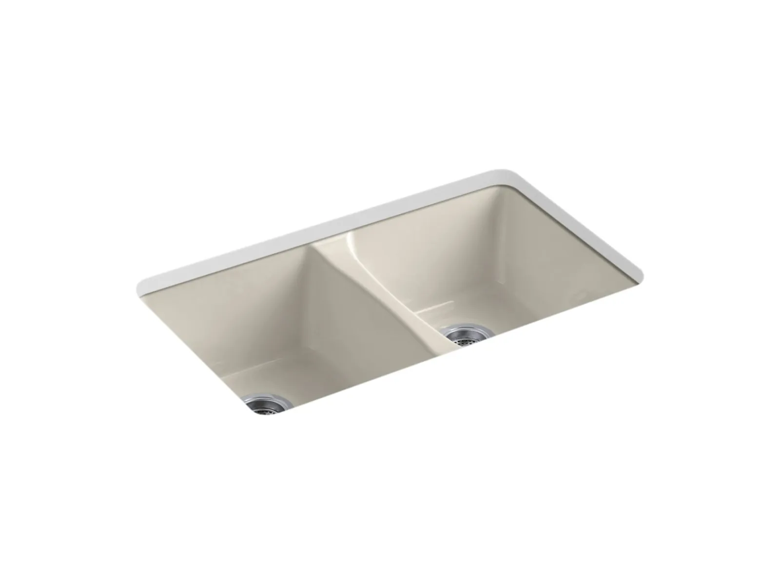 33" undermount double-bowl kitchen sink^Kohler Sale