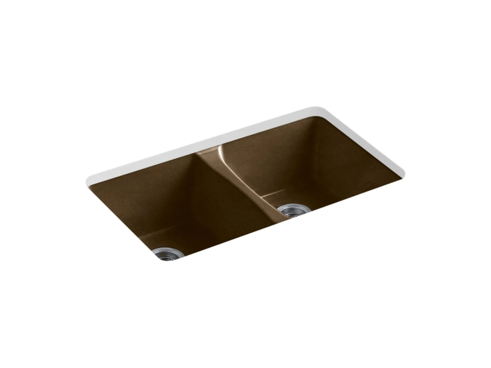 33" undermount double-bowl kitchen sink^Kohler Sale