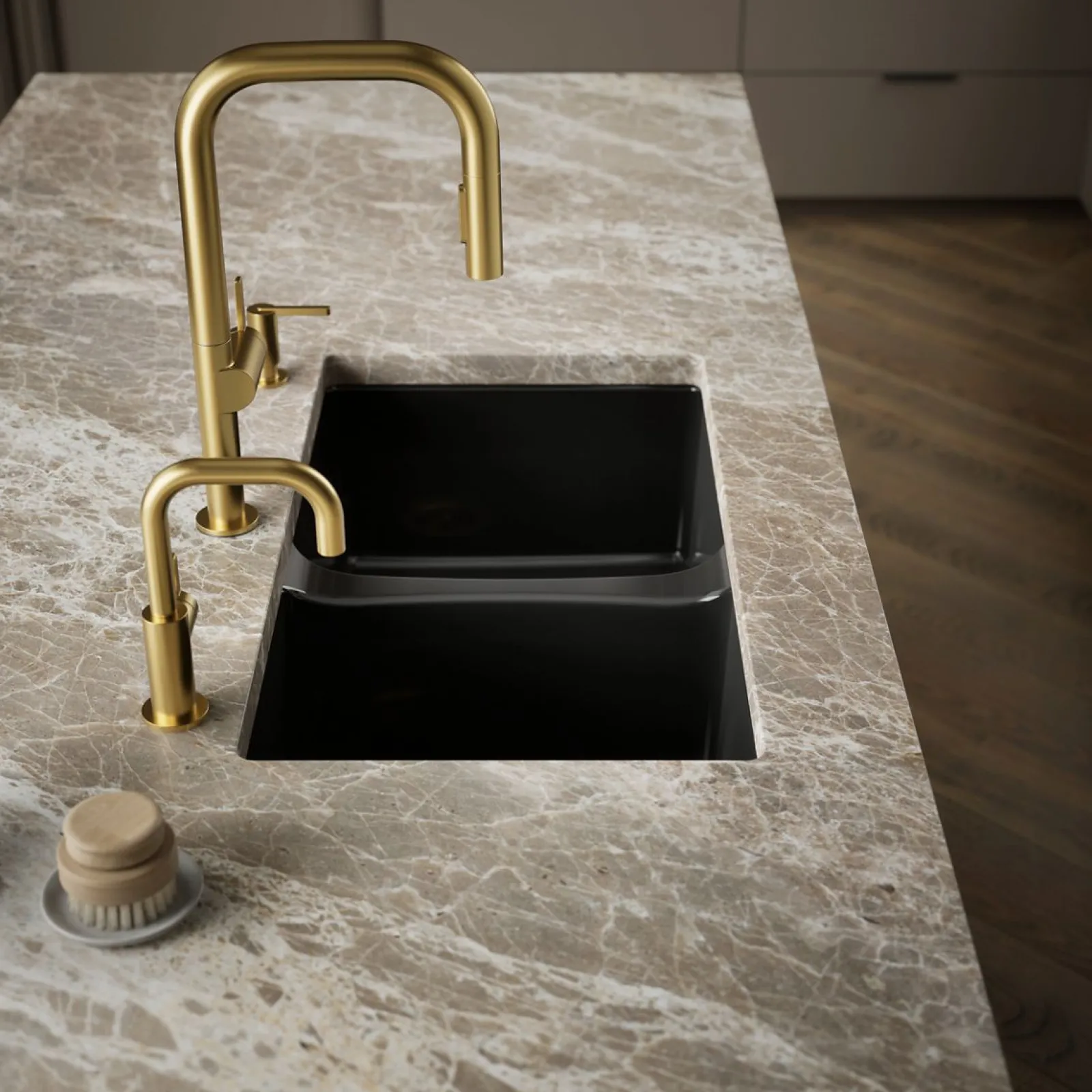 33" undermount double-bowl kitchen sink^Kohler Sale