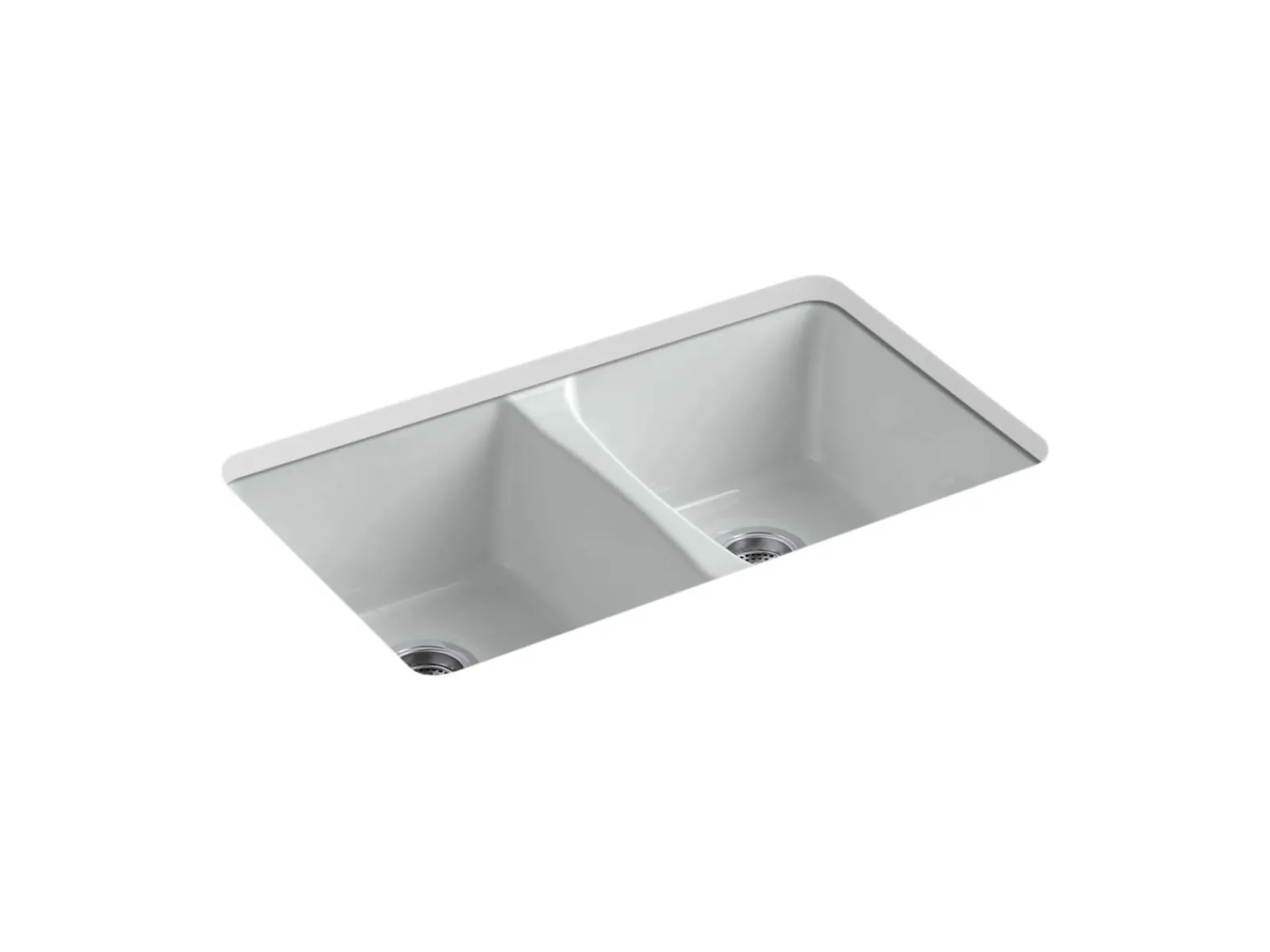 33" undermount double-bowl kitchen sink^Kohler Sale