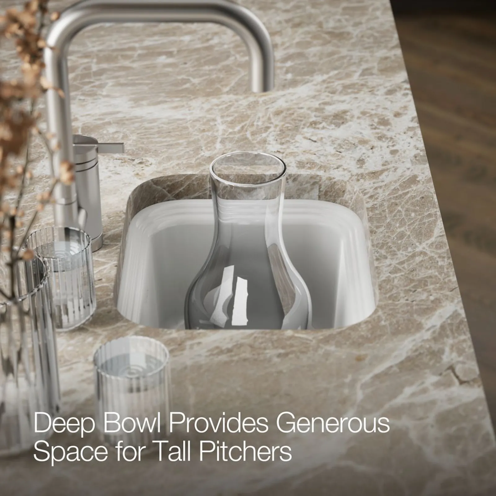 15" undermount single-bowl bar sink^Kohler Best