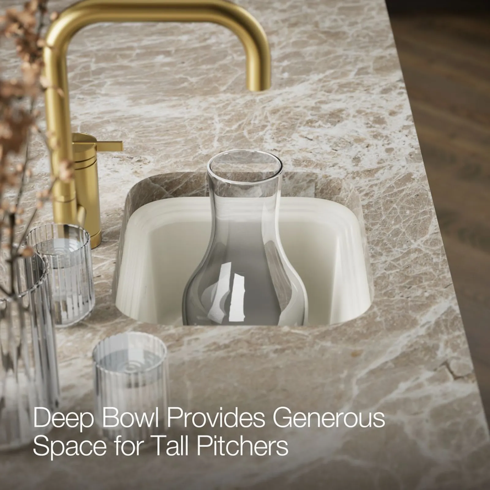 15" undermount single-bowl bar sink^Kohler Best