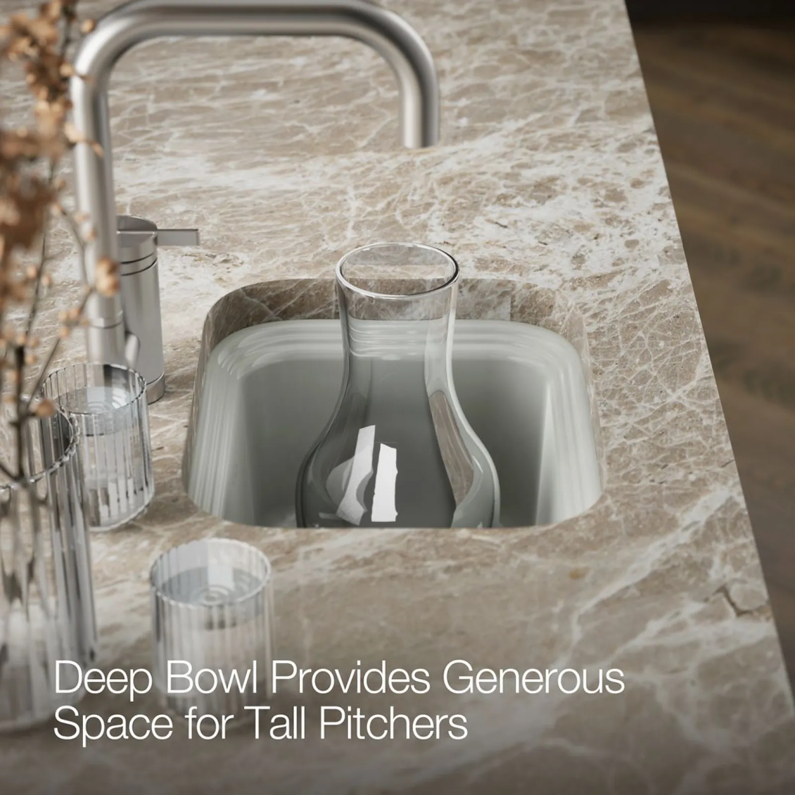15" undermount single-bowl bar sink^Kohler Best
