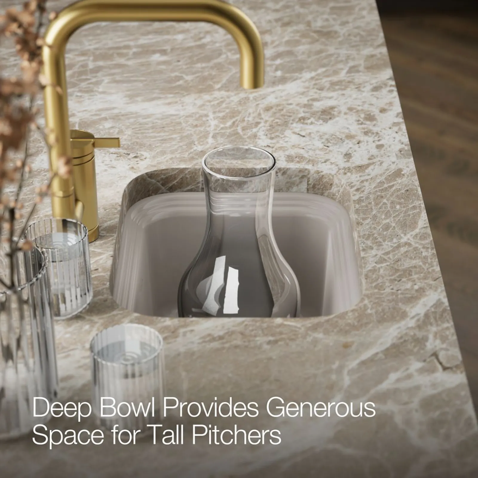 15" undermount single-bowl bar sink^Kohler Best