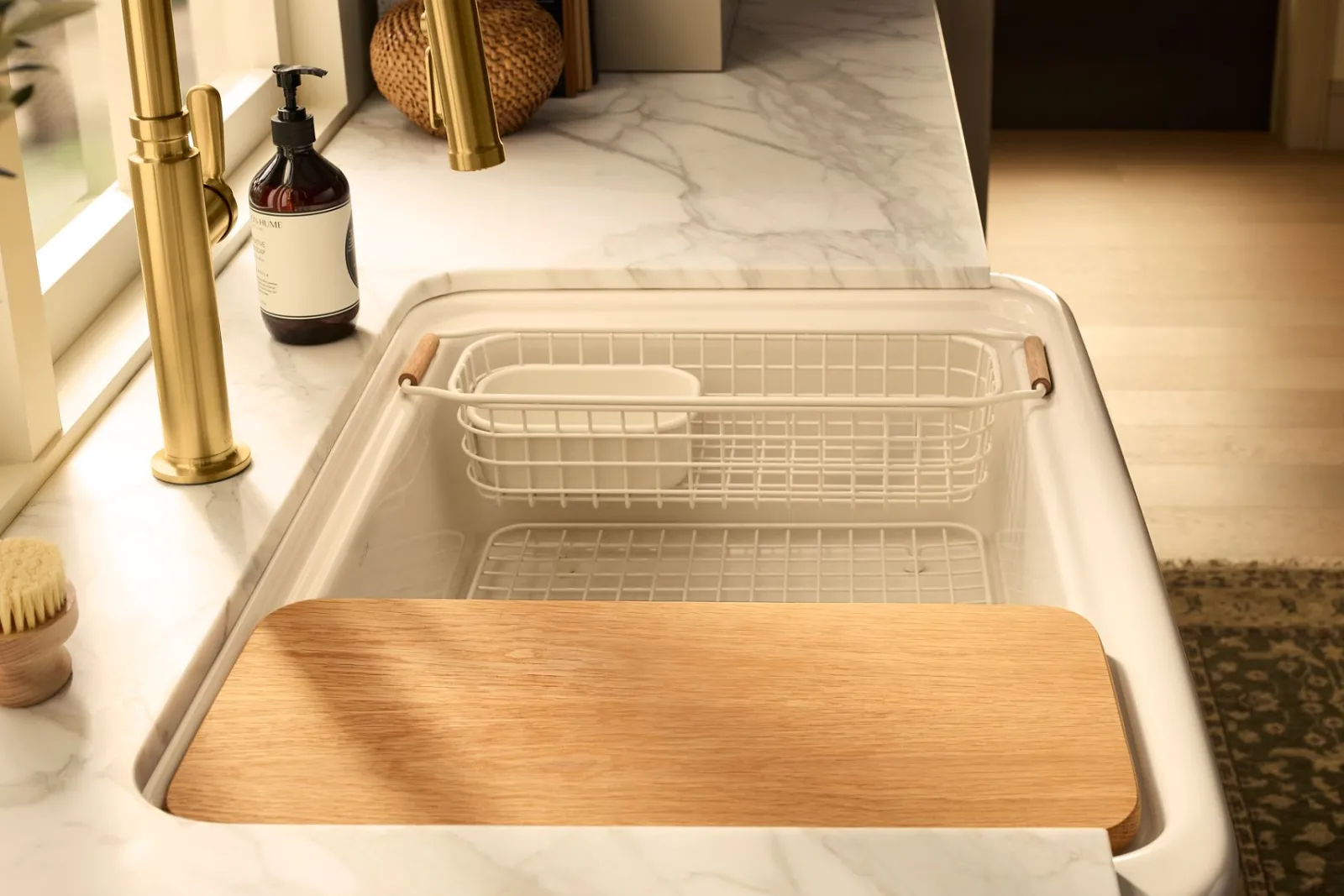 35-1/2" undermount single-bowl farmhouse workstation kitchen sink^Kohler Discount