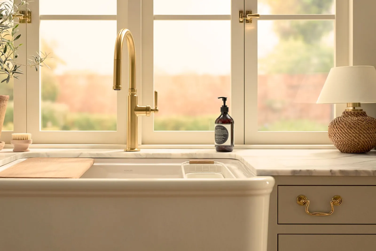 35-1/2" undermount single-bowl farmhouse kitchen sink^Kohler Best