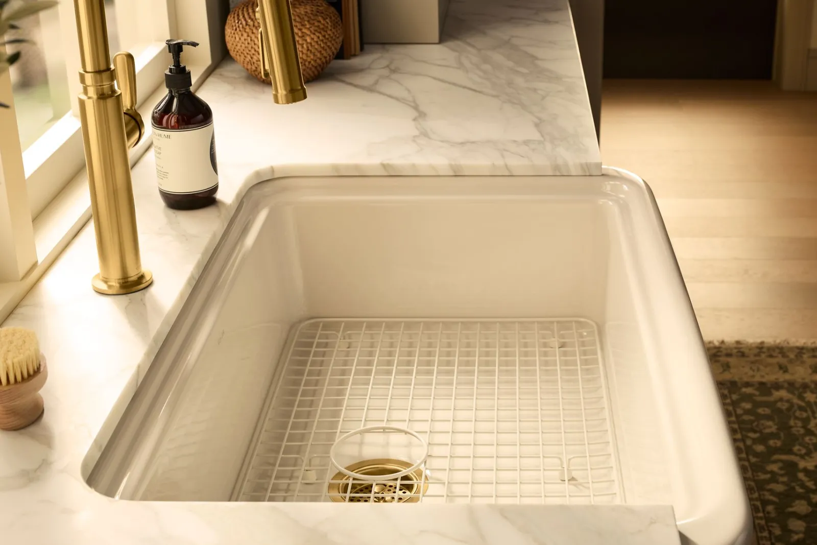 35-1/2" undermount single-bowl farmhouse kitchen sink^Kohler Best