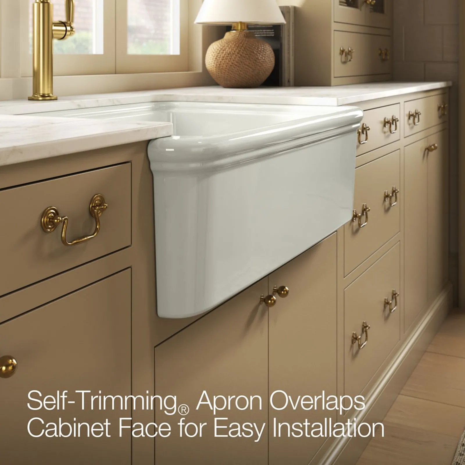 32-1/2" undermount single-bowl farmhouse kitchen sink^Kohler Online