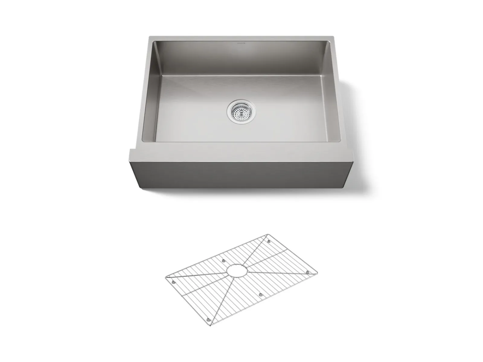 29-1/2" undermount single-bowl farmhouse kitchen sink^Kohler Sale