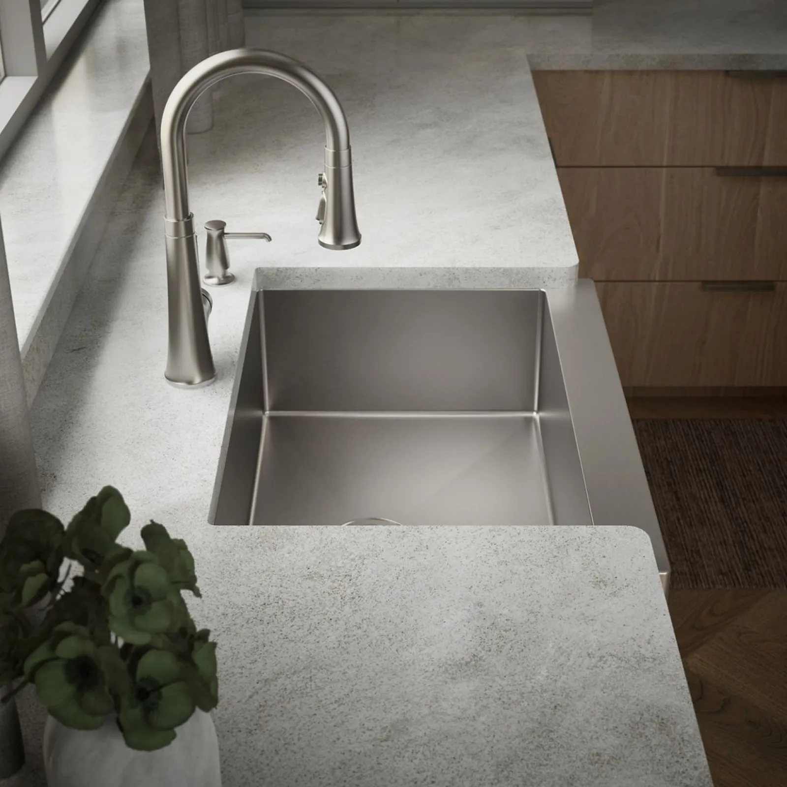 29-1/2" undermount single-bowl farmhouse kitchen sink^Kohler Sale