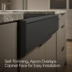 Undermount single-bowl farmhouse kitchen sink^Kohler New