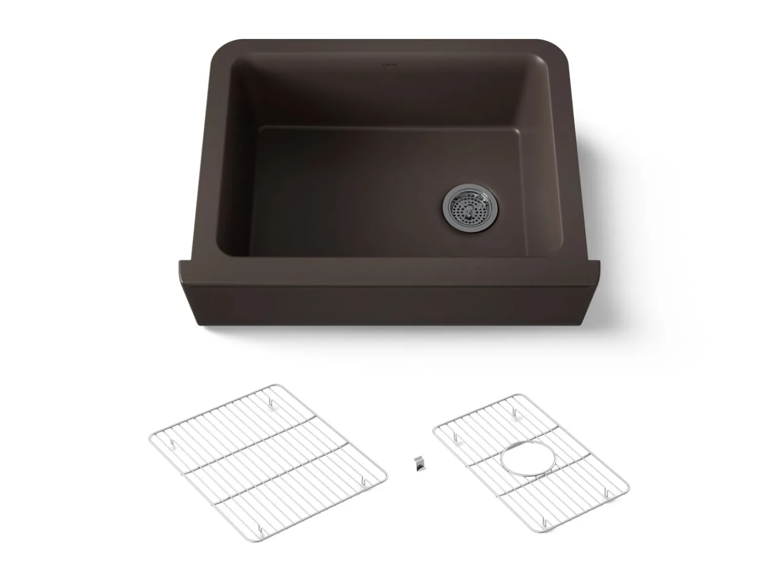 29-11/16" undermount single-bowl farmhouse kitchen sink^Kohler Clearance