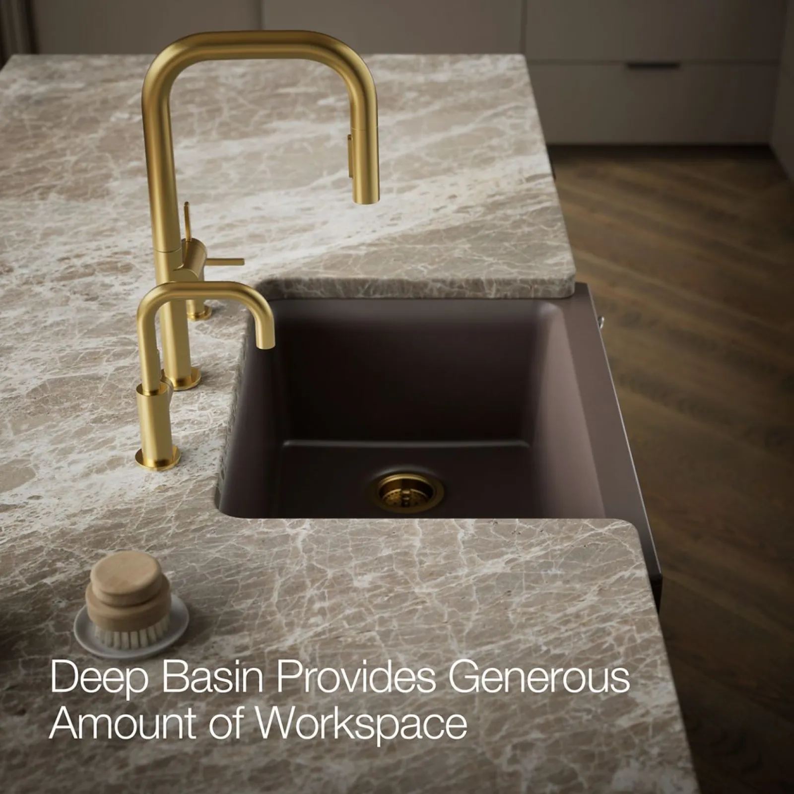 29-11/16" undermount single-bowl farmhouse kitchen sink^Kohler Clearance