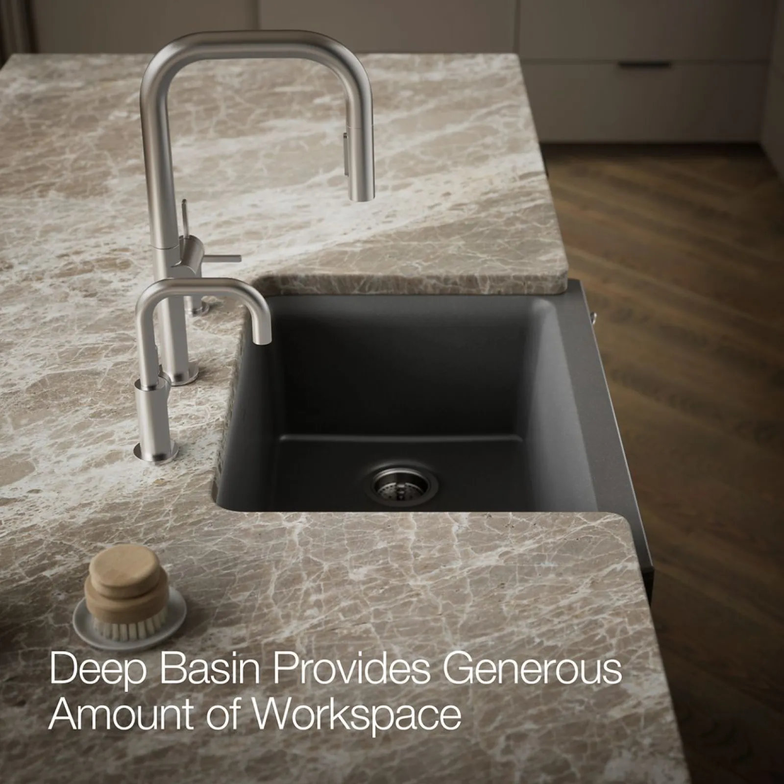 29-11/16" undermount single-bowl farmhouse kitchen sink^Kohler Clearance