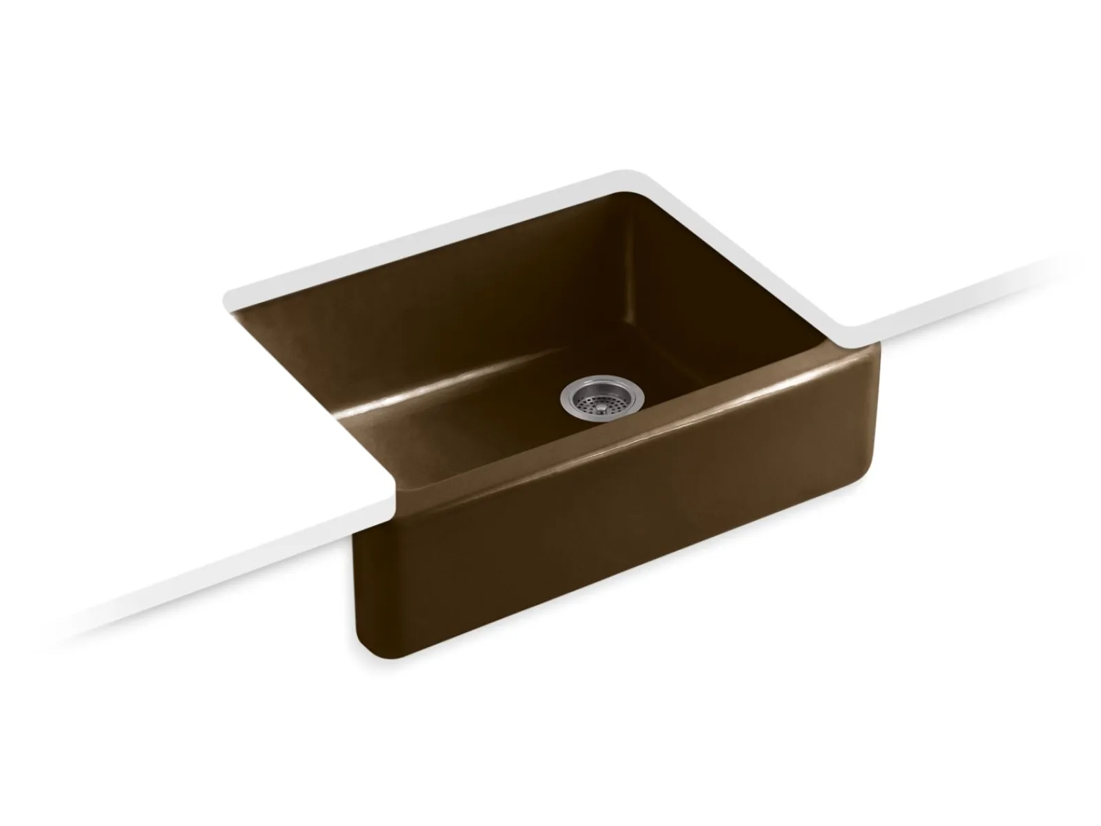 29-3/4" undermount single-bowl farmhouse kitchen sink^Kohler Clearance