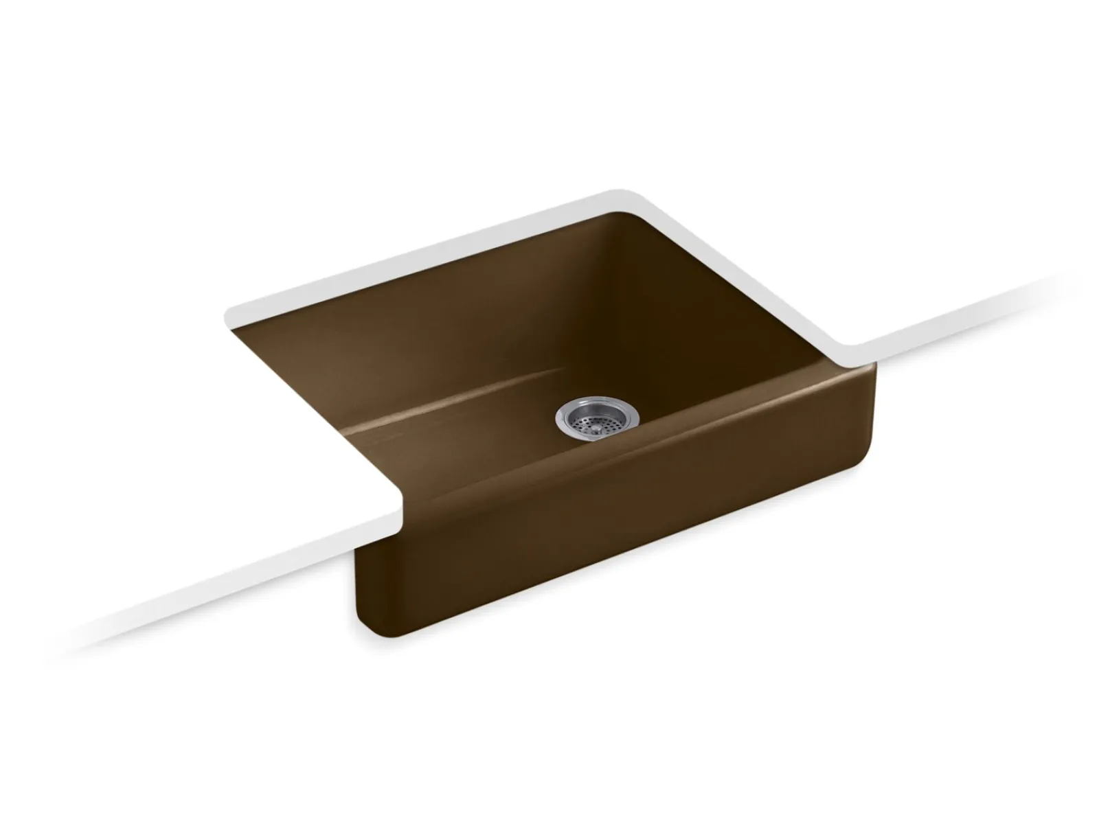 29-1/2" undermount single-bowl farmhouse kitchen sink^Kohler Best