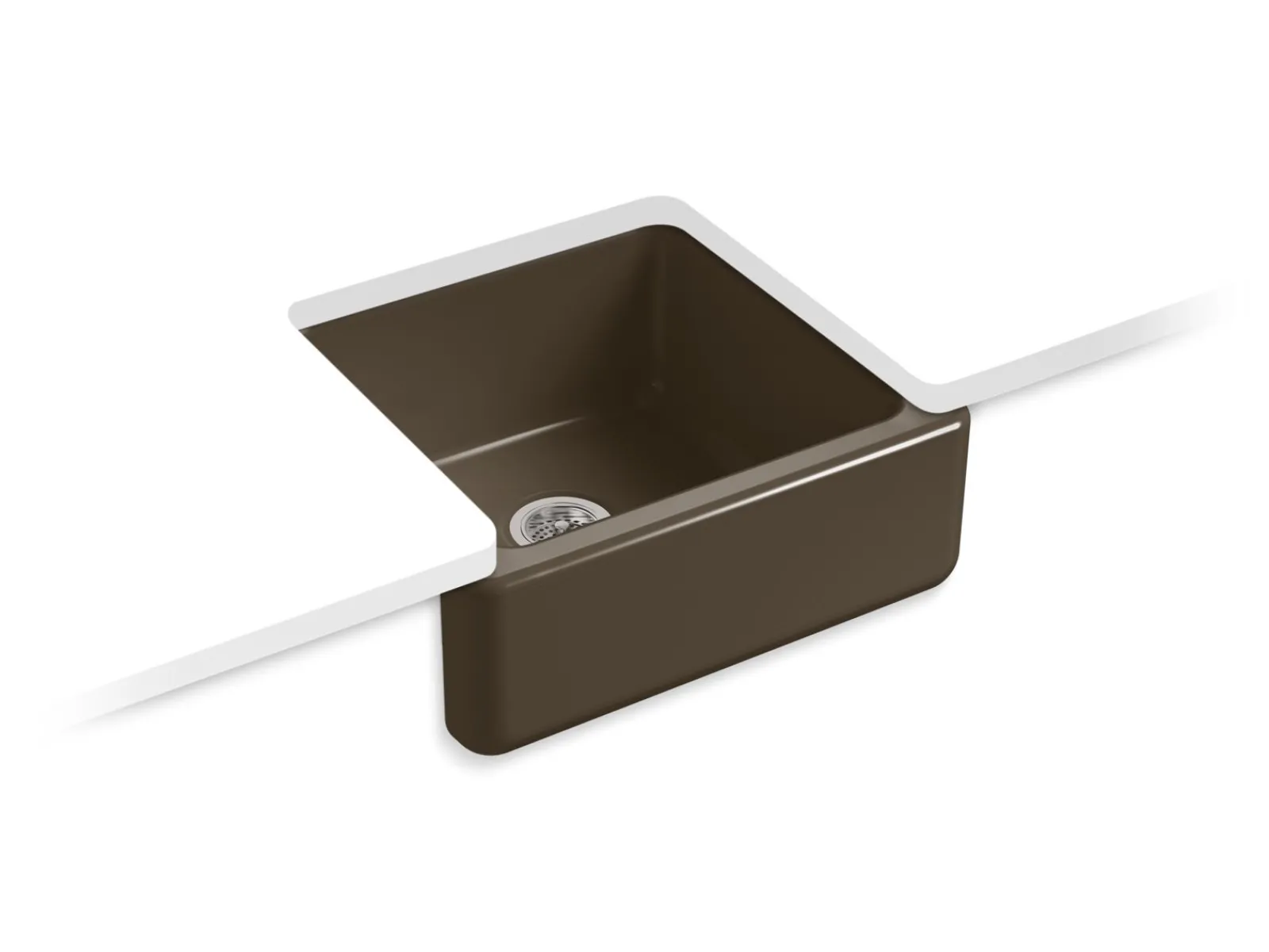 23-1/2" undermount single-bowl farmhouse kitchen sink^Kohler Best