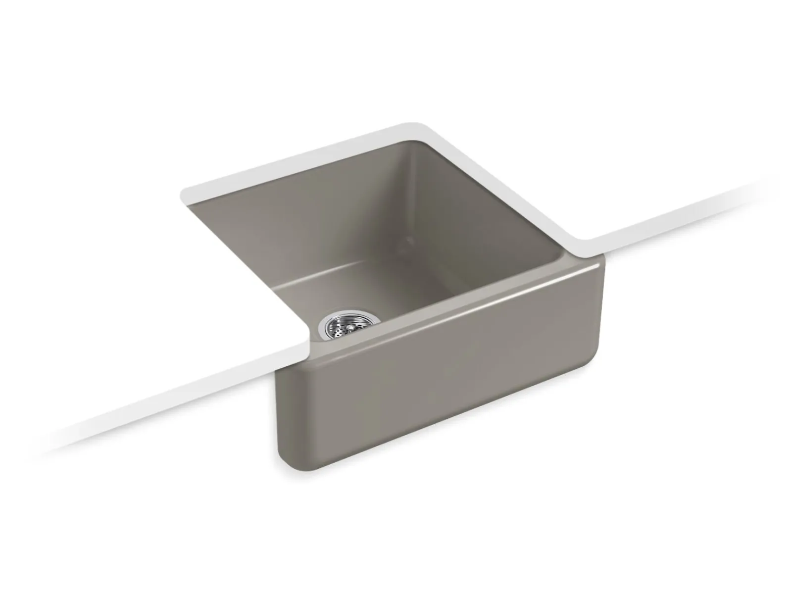 23-1/2" undermount single-bowl farmhouse kitchen sink^Kohler Best