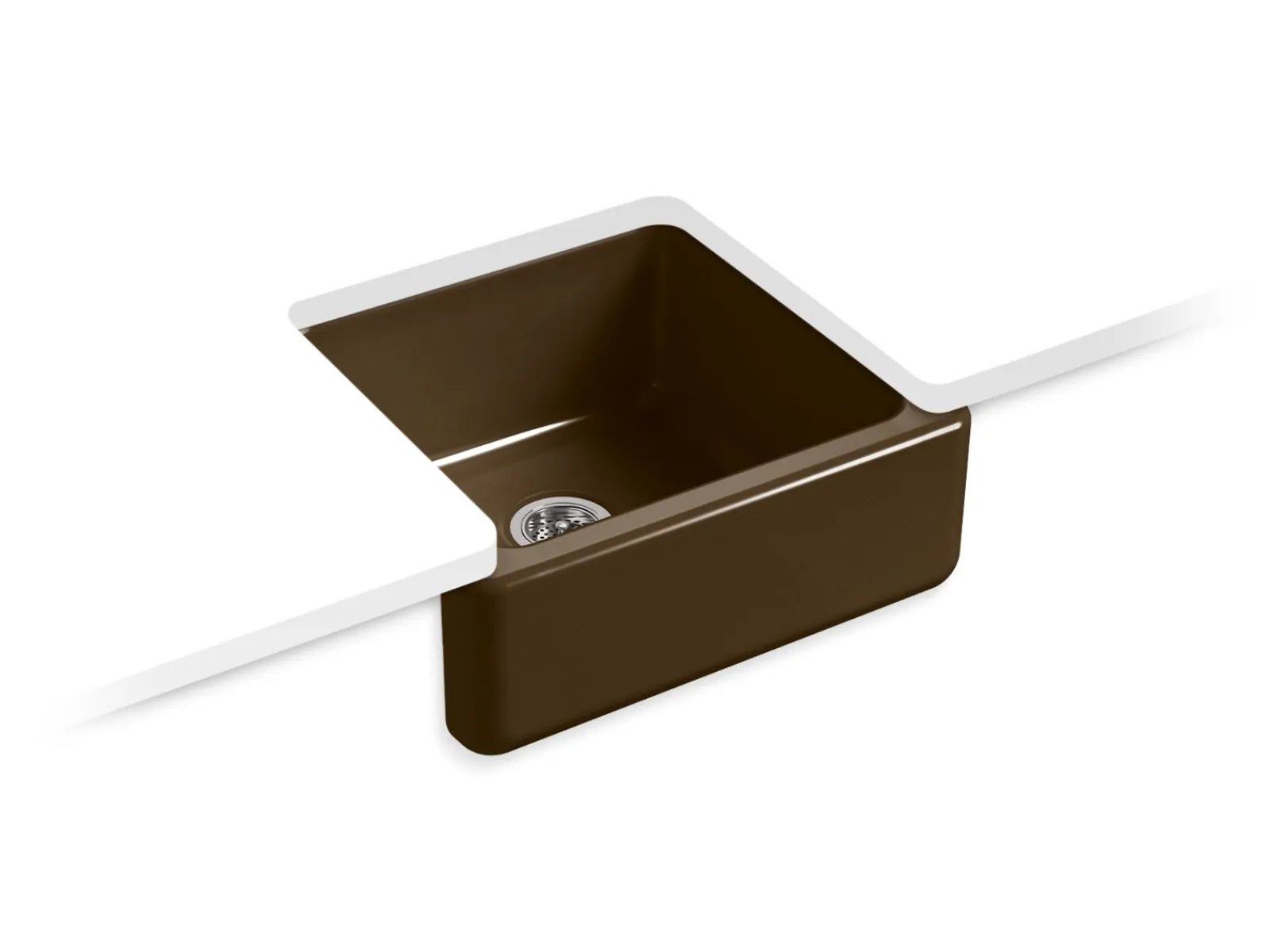 23-1/2" undermount single-bowl farmhouse kitchen sink^Kohler Best