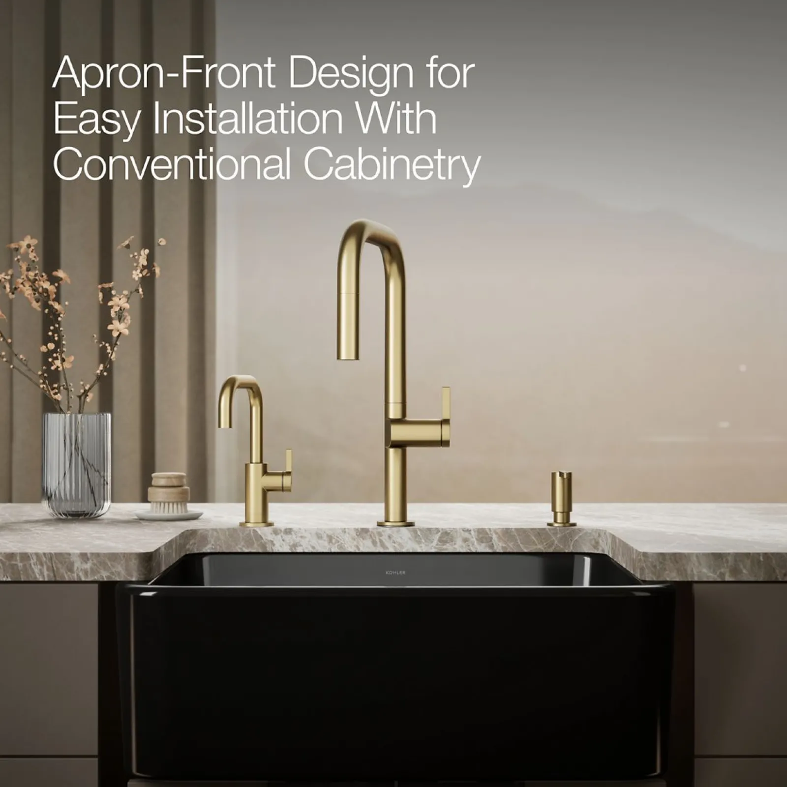 28" undermount single-bowl farmhouse kitchen sink^Kohler Sale