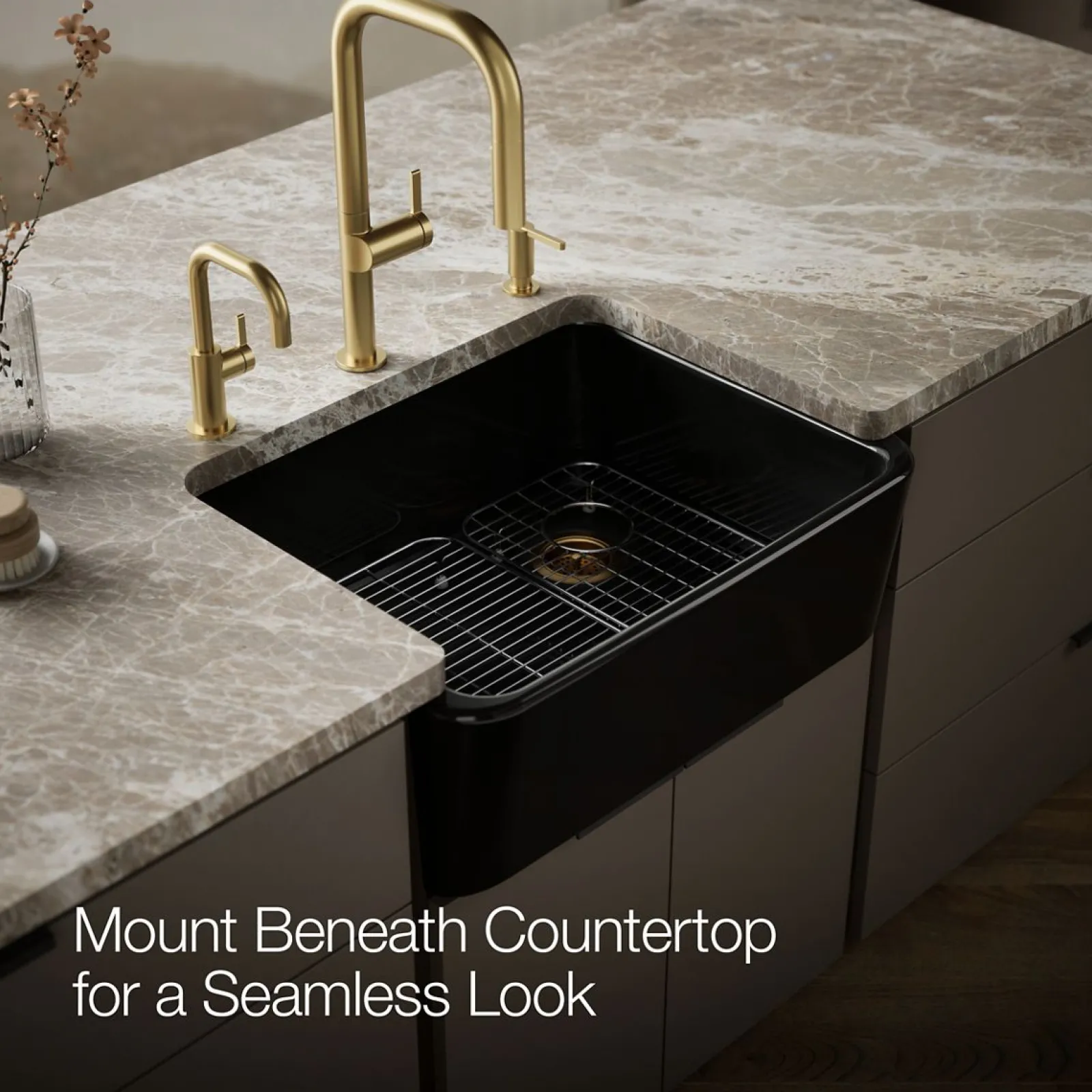 28" undermount single-bowl farmhouse kitchen sink^Kohler Sale