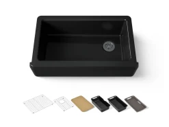 35-3/4" undermount single-bowl farmhouse workstation kitchen sink^Kohler Clearance