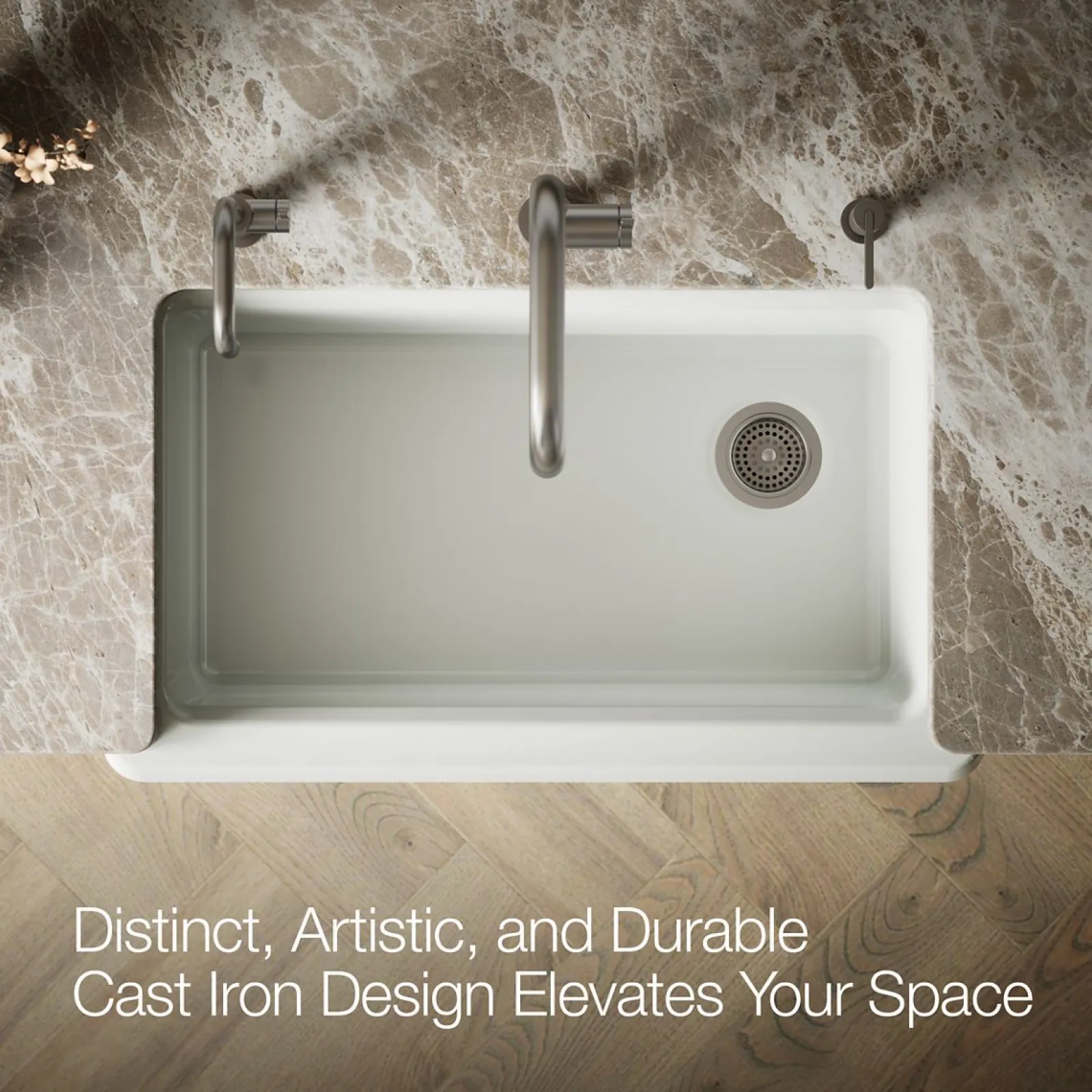 35-3/4" undermount single-bowl farmhouse workstation kitchen sink^Kohler Clearance