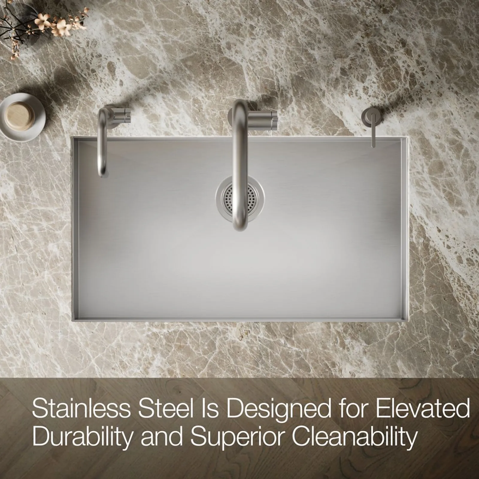 32" undermount single-bowl kitchen sink^Kohler