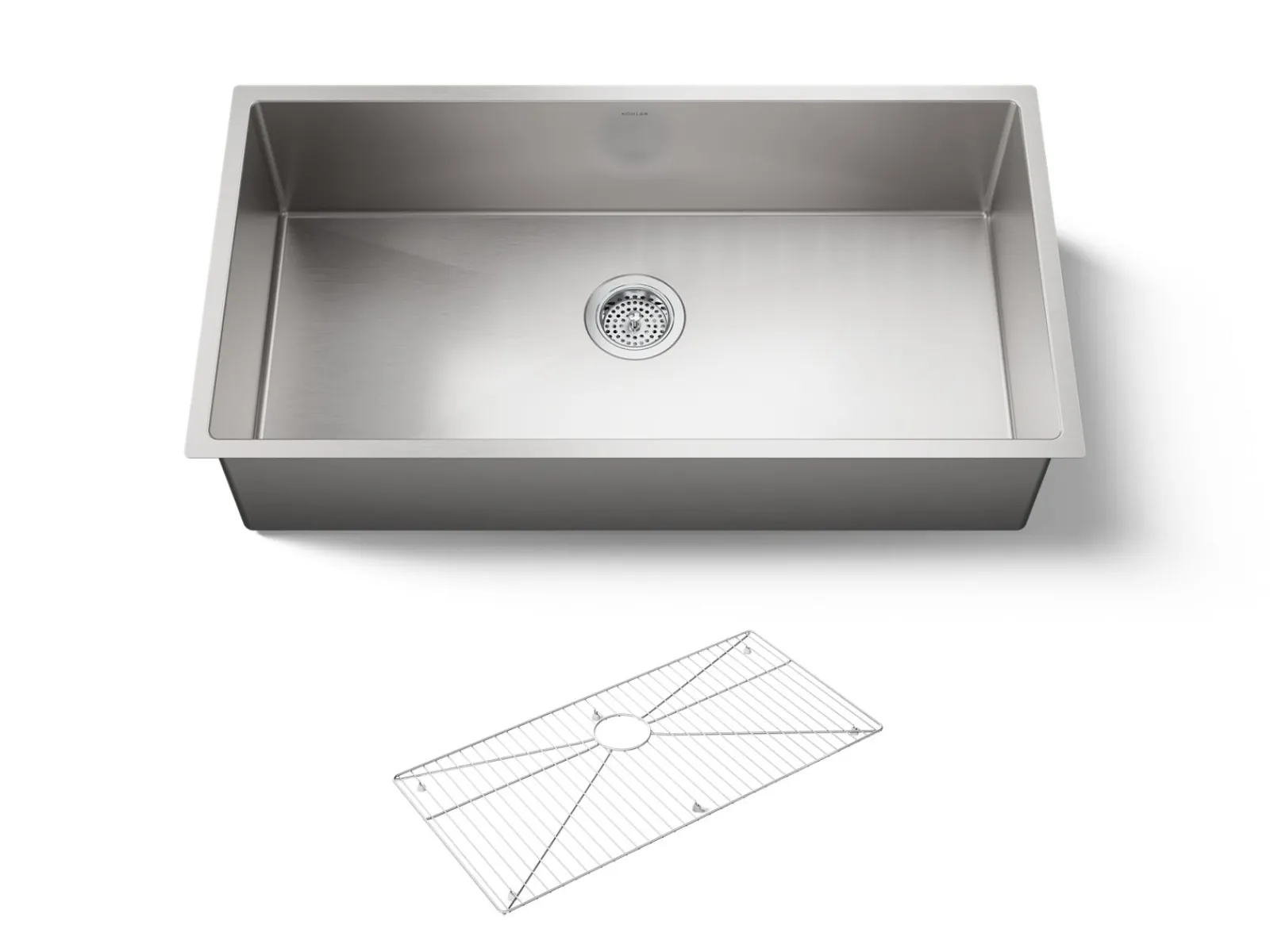 35" undermount single-bowl kitchen sink^Kohler Best