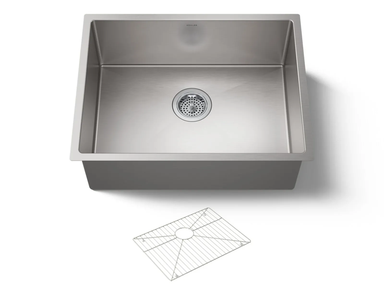 24" undermount single-bowl kitchen sink^Kohler Best
