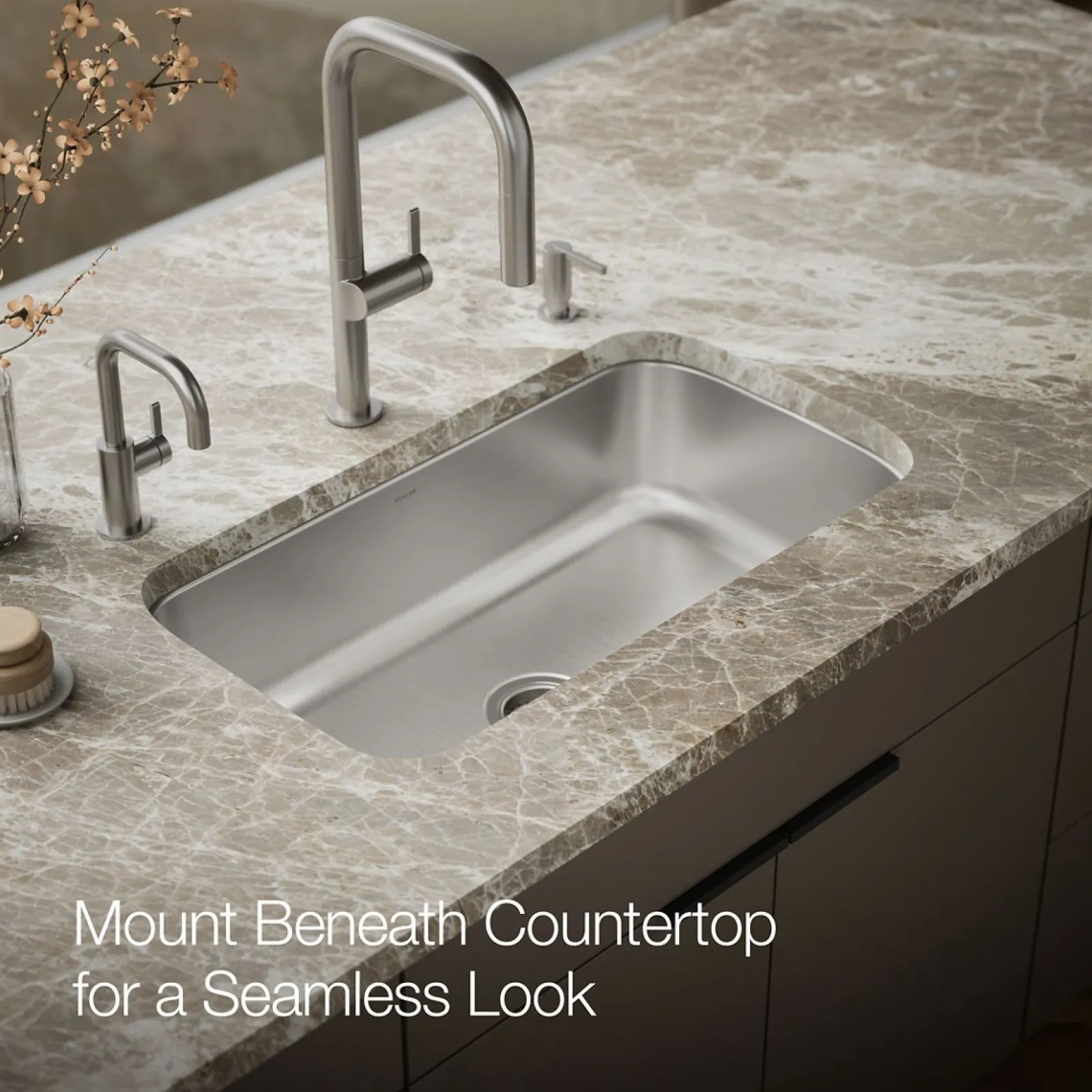 31-1/2" undermount single-bowl kitchen sink^Kohler Discount