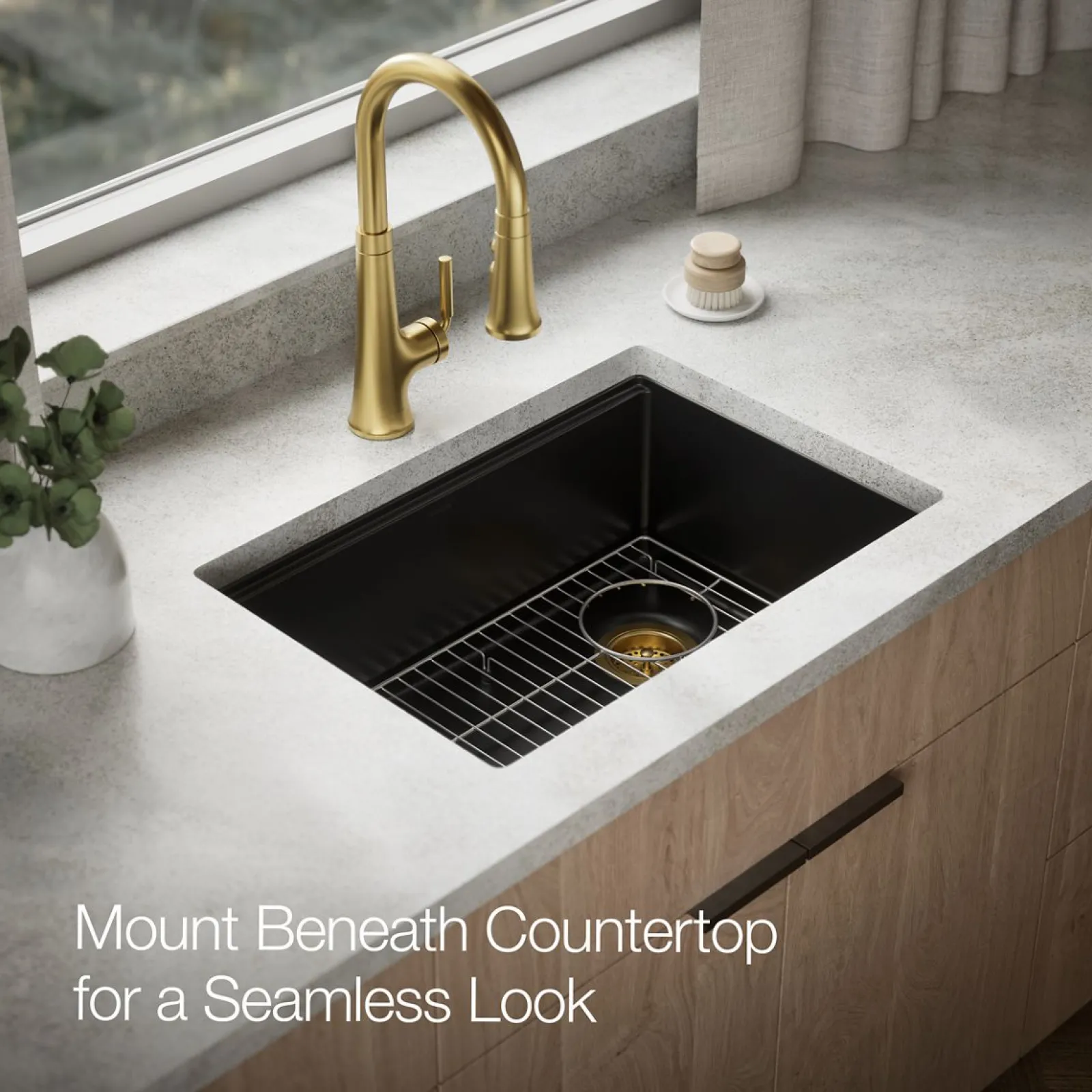 26-1/2" undermount single-bowl kitchen sink^Kohler Online