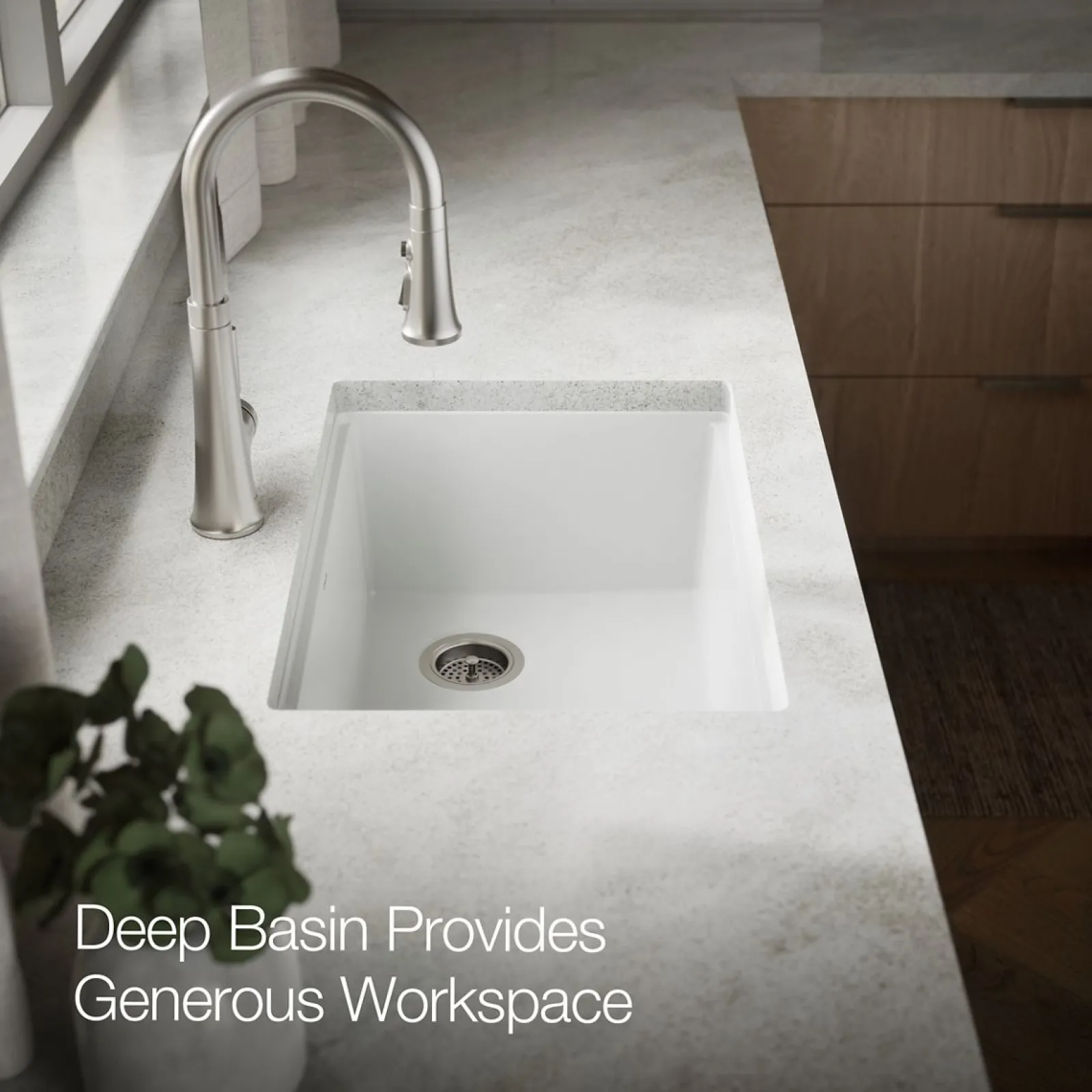 26-1/2" undermount single-bowl kitchen sink^Kohler Online