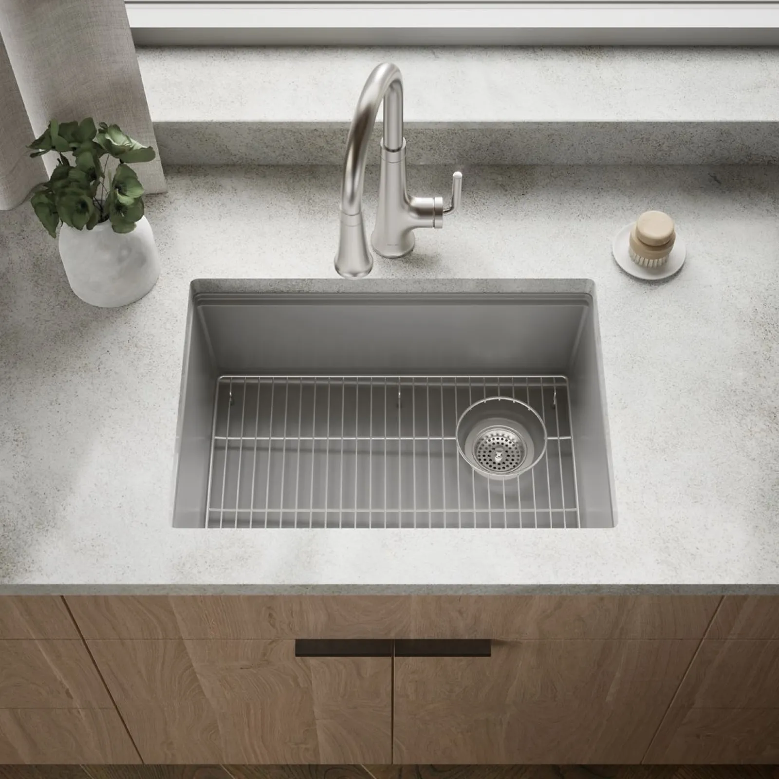 26-1/2" undermount single-bowl kitchen sink^Kohler Online
