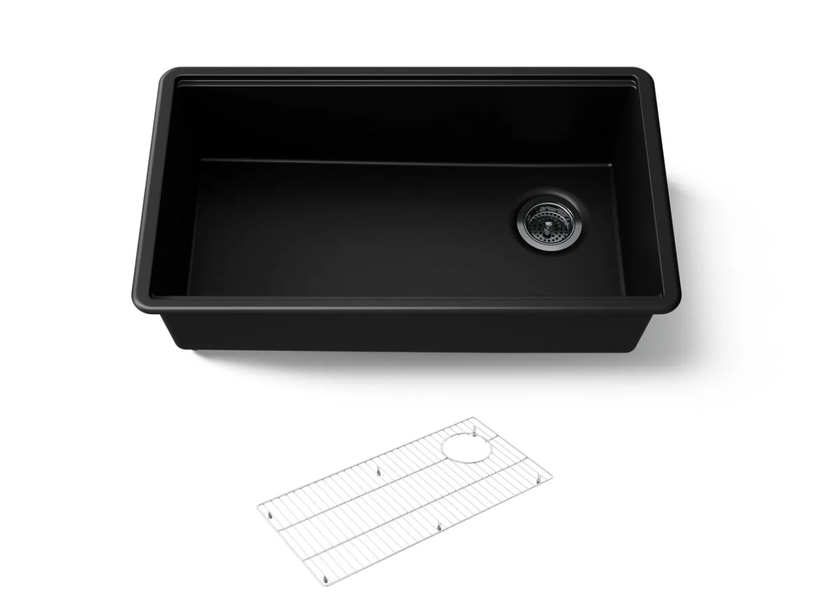 32-1/2" undermount single-bowl kitchen sink^Kohler Best
