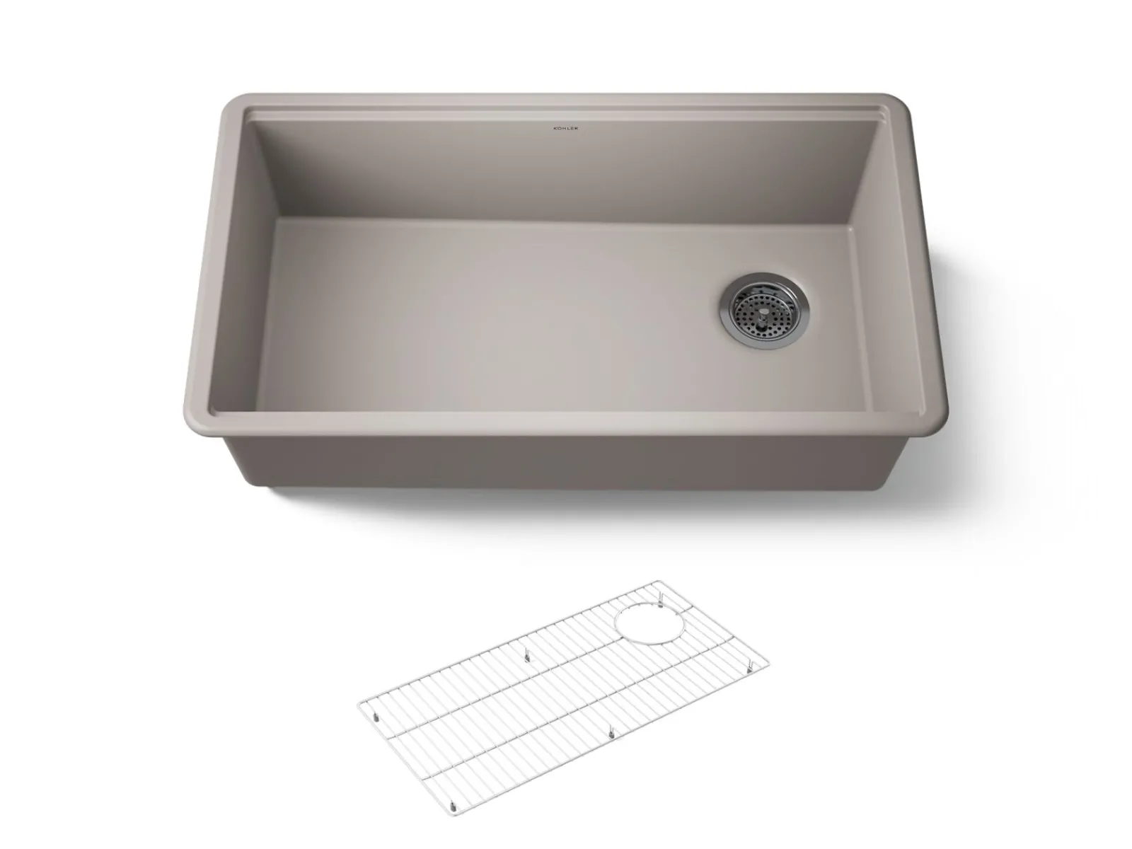 32-1/2" undermount single-bowl kitchen sink^Kohler Best