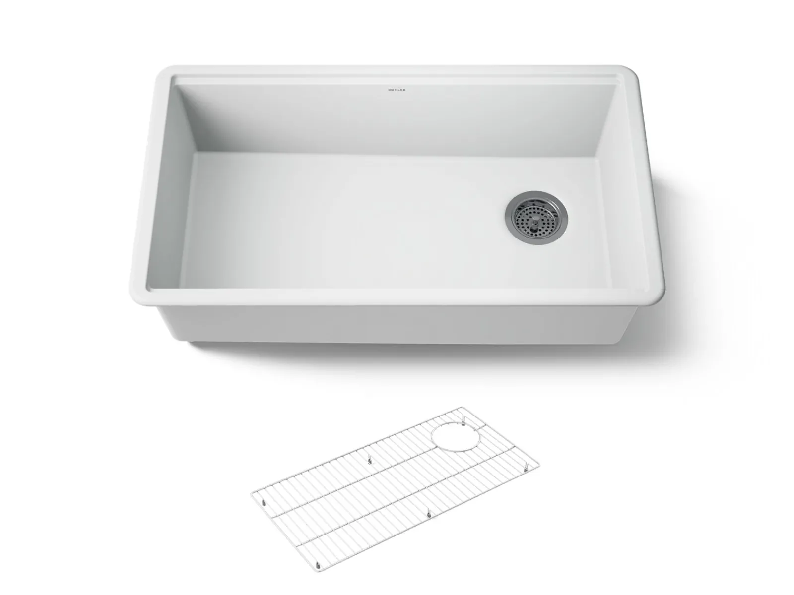 32-1/2" undermount single-bowl kitchen sink^Kohler Best