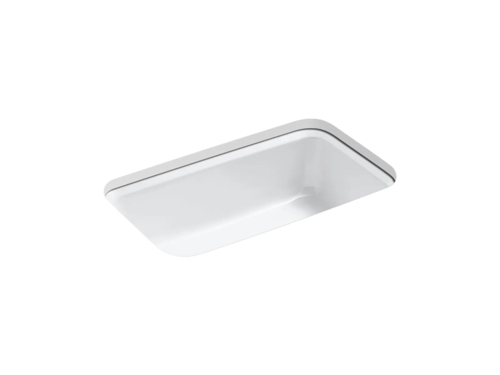31" undermount single-bowl kitchen sink^Kohler Best