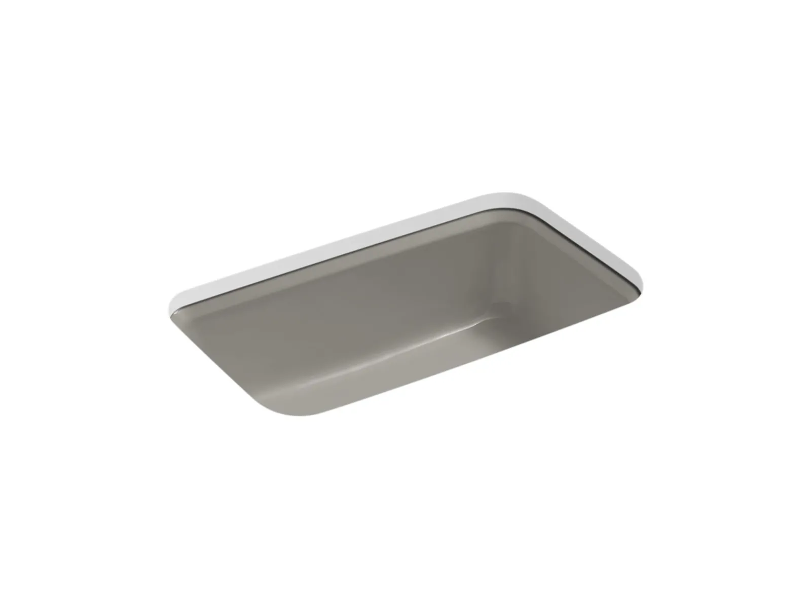 31" undermount single-bowl kitchen sink^Kohler Best