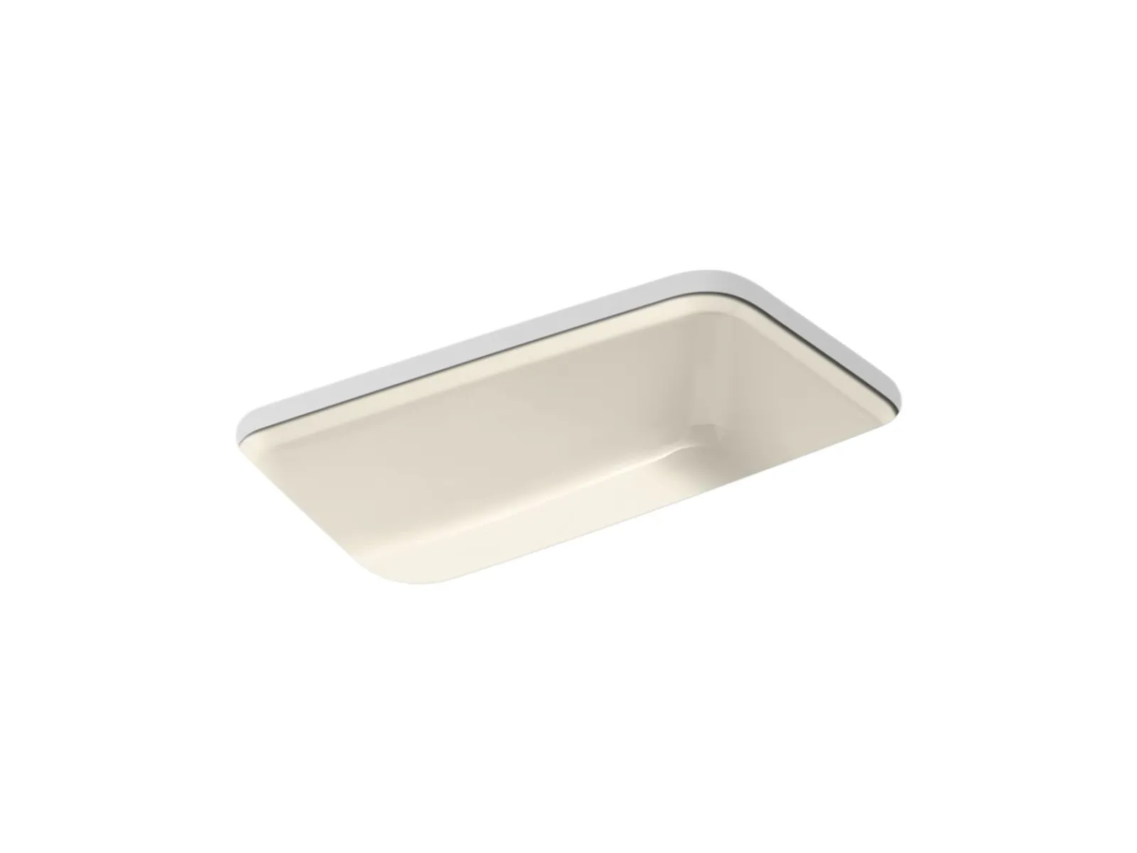 31" undermount single-bowl kitchen sink^Kohler Best