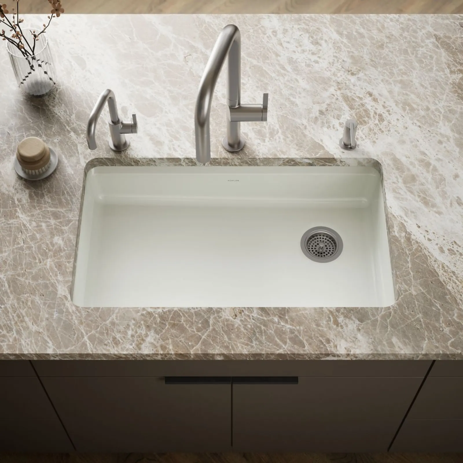 33" undermount single-bowl kitchen sink^Kohler Discount
