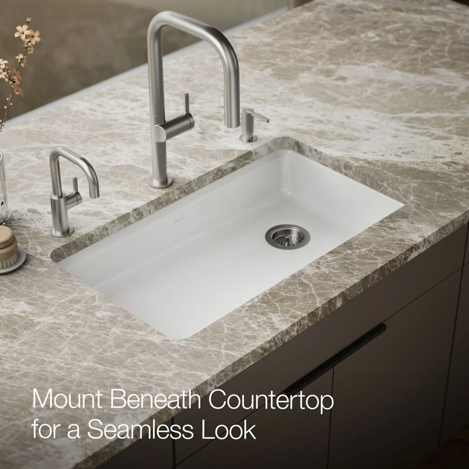 33" undermount single-bowl kitchen sink^Kohler Discount