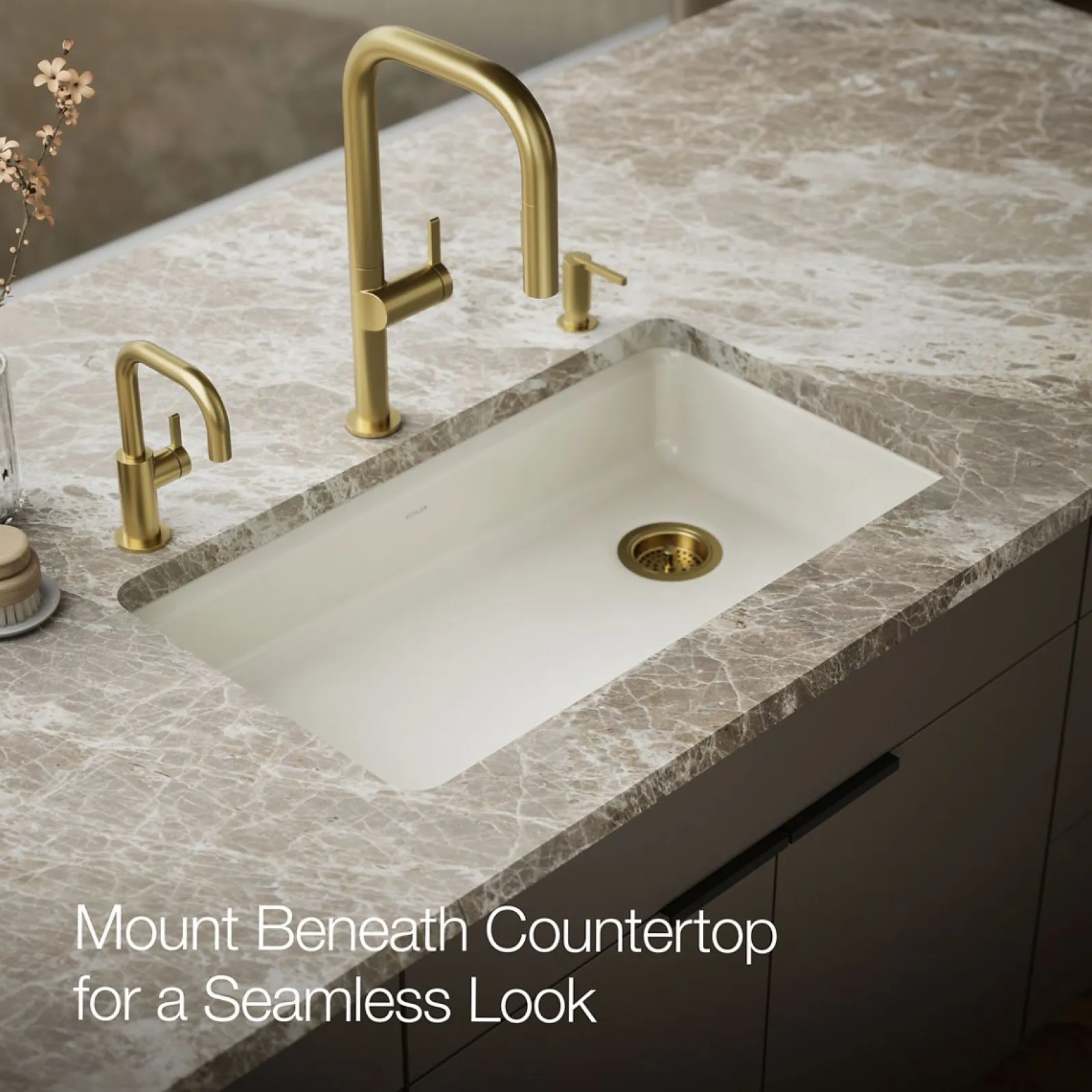 33" undermount single-bowl kitchen sink^Kohler Discount