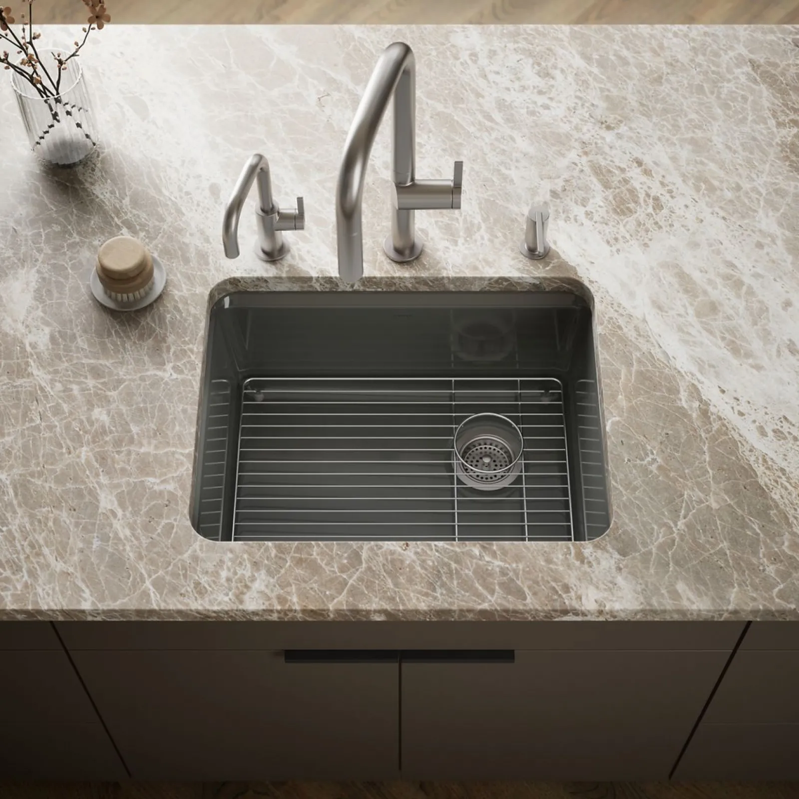 25" undermount single-bowl kitchen sink^Kohler Online