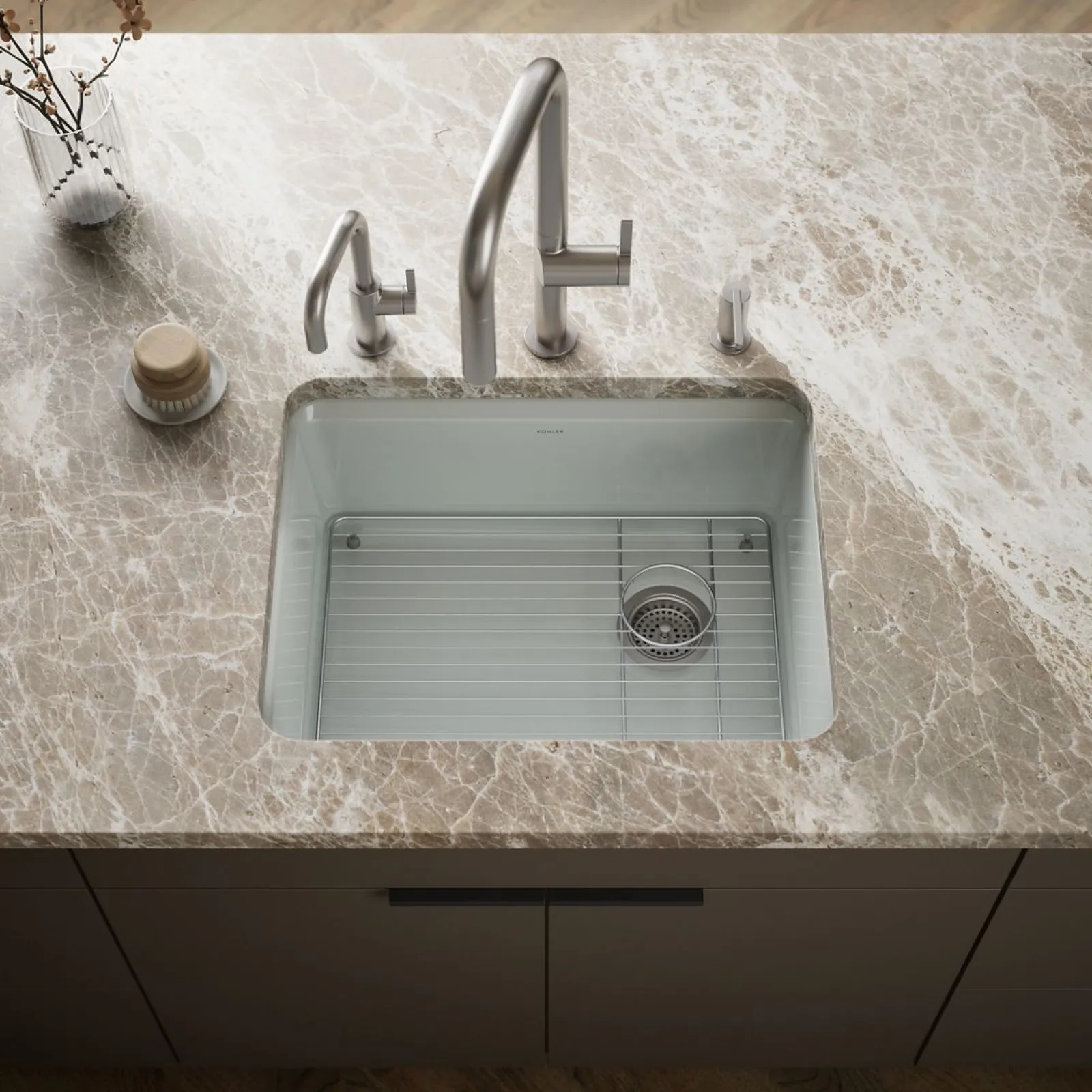 25" undermount single-bowl kitchen sink^Kohler Online
