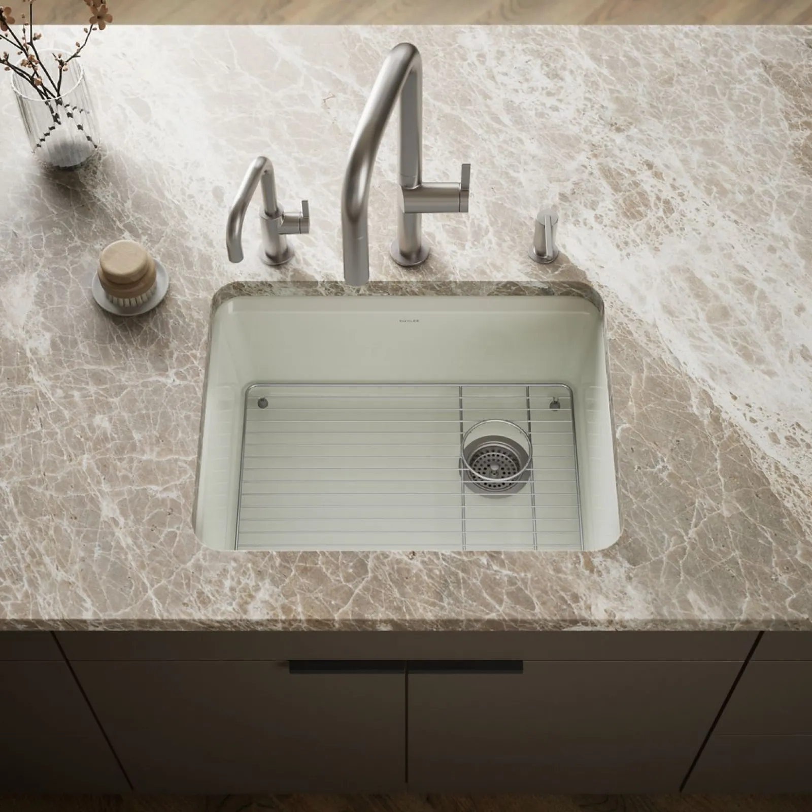 25" undermount single-bowl kitchen sink^Kohler Online